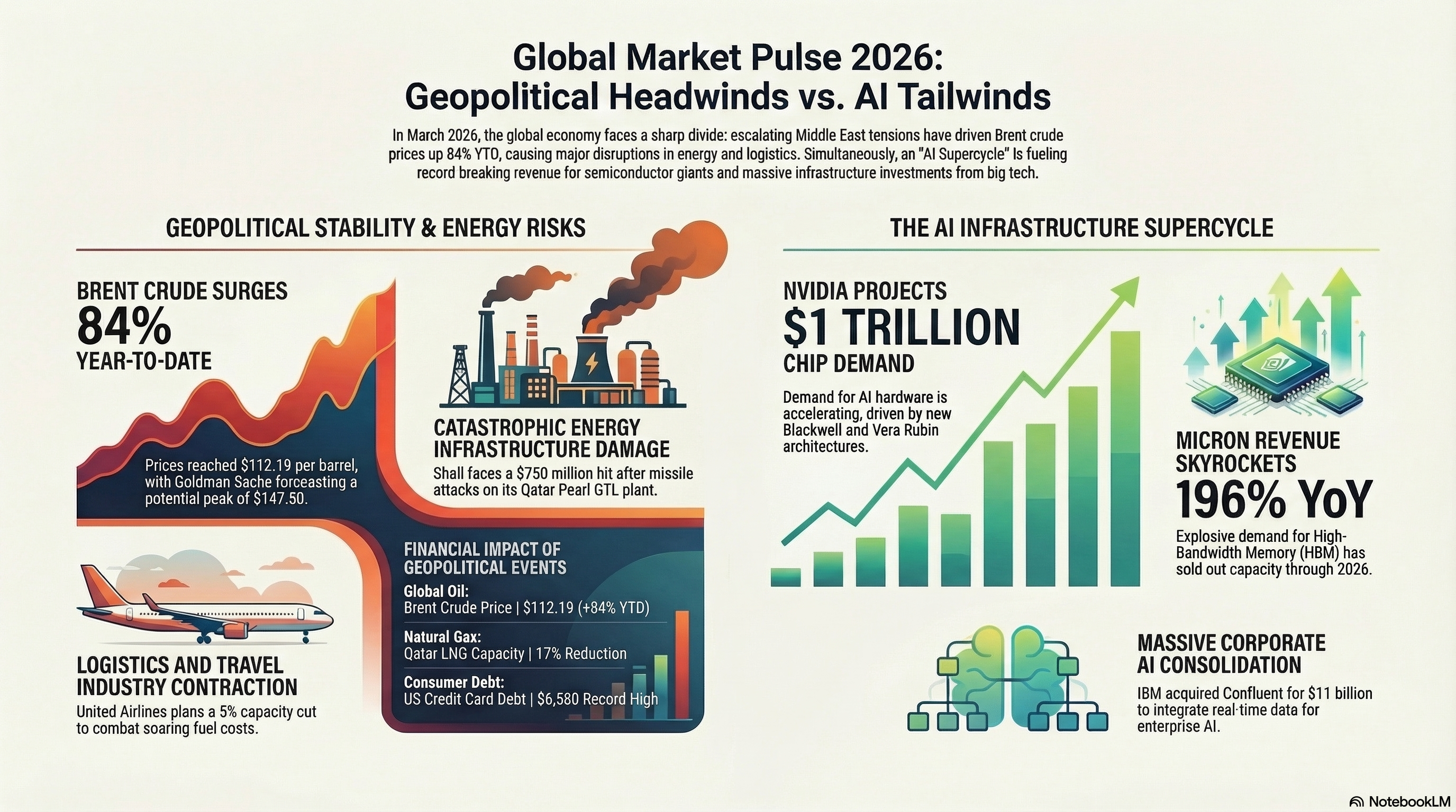 Trillion-Dollar Bets and Oil Shocks: 5 Insights Shaking the Global Economy in March 2026